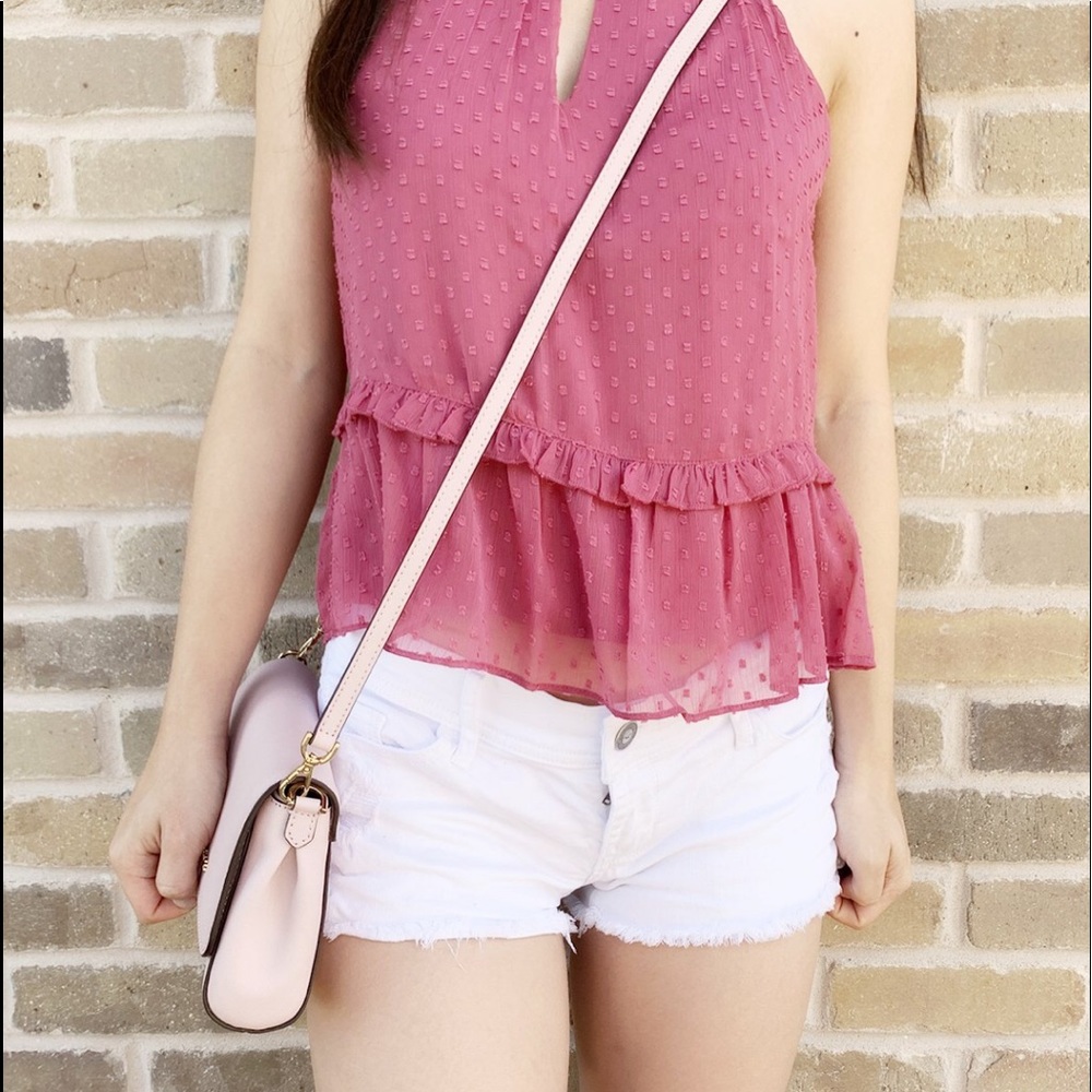 ‼️SALE‼️ 👜💕- NWT Michael Kors Crossbody Pink - Picture 3 of 4